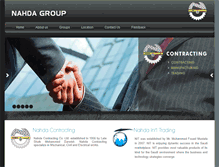 Tablet Screenshot of nahda-group.com